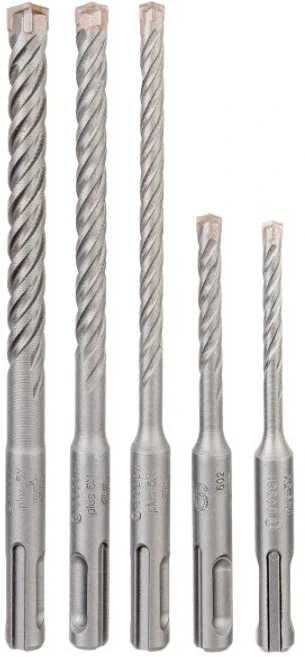 Grąžtas Bosch 5 SDSplus-5X komplektas 5/6/6/8/10 mm