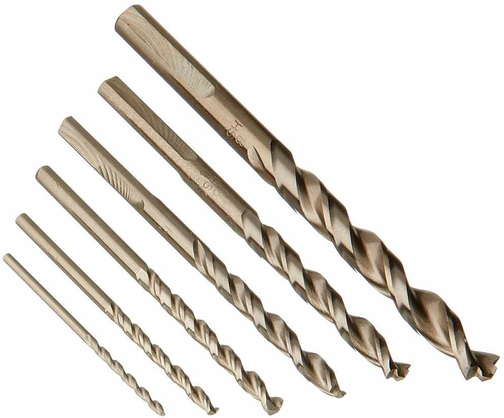 Grąžtas Grąžtų komplektas metalui DeWalt DT4956-QZ; 2-8 mm; 6 vnt.