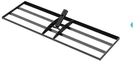 Grėblys Cellfast CELLPRO™; 290x890 mm