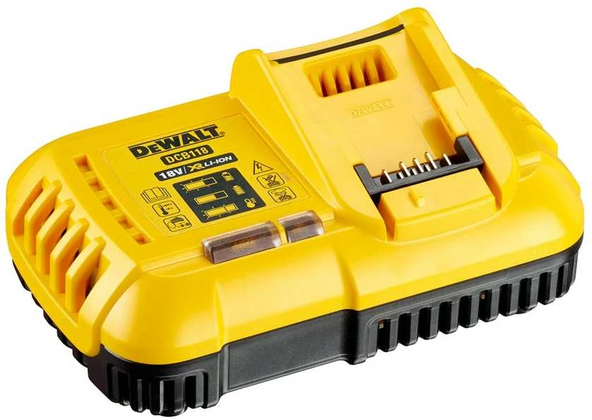 Greito krovimo pakrovėjas DeWalt DCB117; 18/54 V