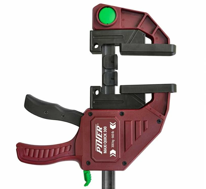 Greitos fiksacijos spaustuvas Piher Maxi Quick 9,4x30cm, maks. 300kg