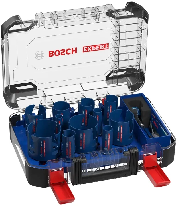 Bosch 15-dalių karūnėlių kompl Construction Material