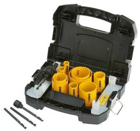 Gręžimo karūnų komplektas DeWalt DT90350-QZ; 13 vnt.