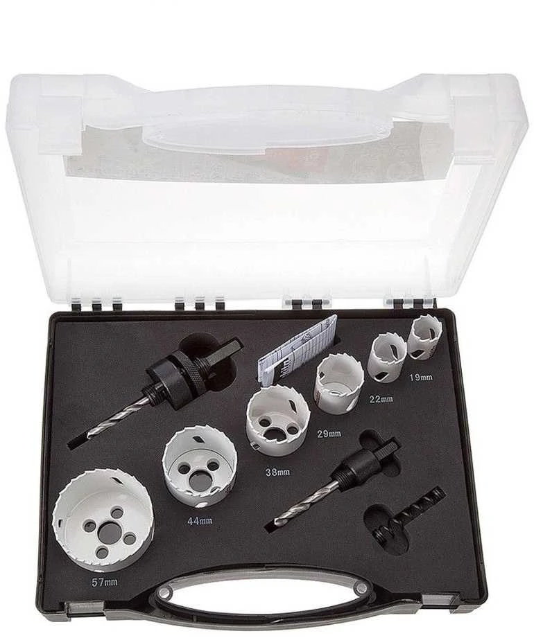 Makita HSS Bi-Metal gręžimo karūnų komplektas 6-dydžiai D-47117