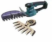Makita UH201DZX Cordless Hedge Trimmer + Grass Shear, 10,8V Li-ion CXT, blade 200mm, 1,2kg be akumuliatoriaus ir kroviklio