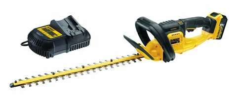 Akumuliatorinės gyvatvorių žirklės Dewalt DCM563P1