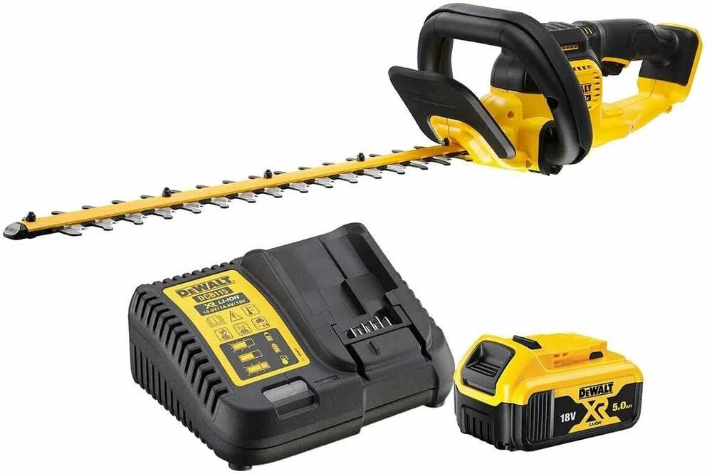 Akumuliatorinės gyvatvorių žirklės Dewalt 5035048728840