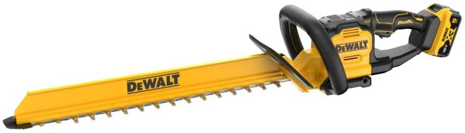 Gyvatvorių žirklės DeWalt DCMHT567P1; 60 cm; 18 V; 1x5,0 Ah akum.