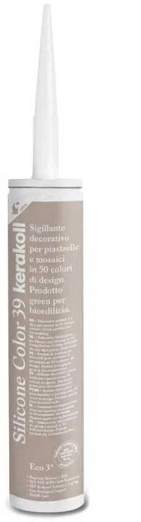 Kerakoll Silicone Color 39, 310 ml hermetikas silikoninis antipelėsinis