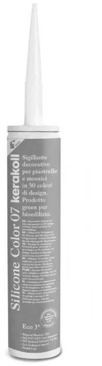 Kerakoll Silicone Color 07, 310 ml hermetikas silikoninis antipelėsinis