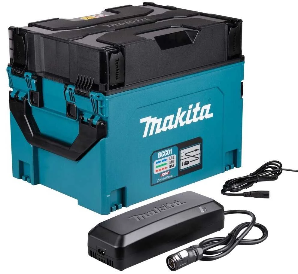 Makita 1914U3-7 Akumuliatorių įkrovimo STOTELĖS BCC01: 8 lizdai