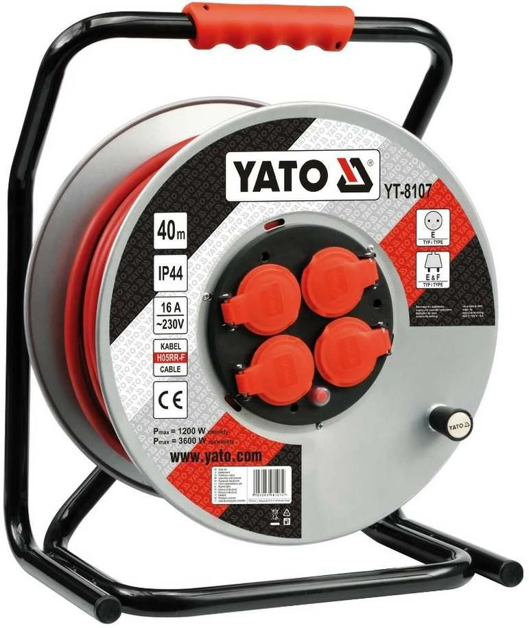 Yato prailgintuvas su rite 40m 3x2,5mm2 YT-8107