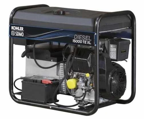Sdmo Kohler Portable Elektros generatorius KOHLER Diesel 15000 TA XL STAND BY
