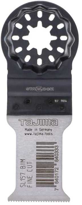 Geležtė universali Bimetalinė multifunkciniam įrankiui 50x30mm, metalui, Starlock tvirtinimas Tajima