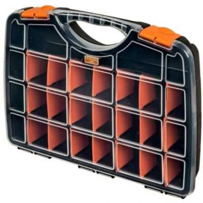 Bahco Plastikinė dėžutė smulkmenoms 312x238x51mm. 21 skyrelis