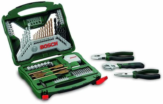 Grąžtas Įrankių komplektas Bosch 2607017197; 70 vnt.