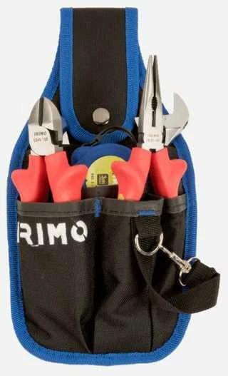 Grąžtas Irimo Electricians tools set 1000V 7 pcs in pouch (side cutting and combination pliers, adjustable wrench, measuring tape, knife, screwdrivers 2pcs)