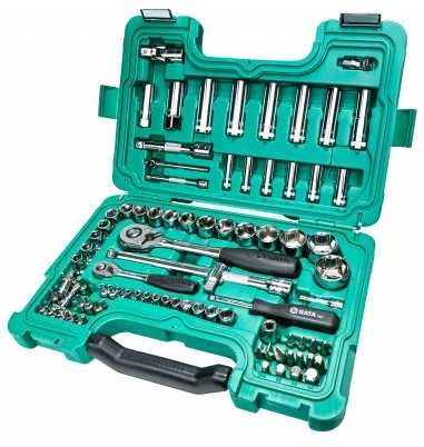 SATA. Rinkinys KLUCZY 88el 1/2" / 1/4"
