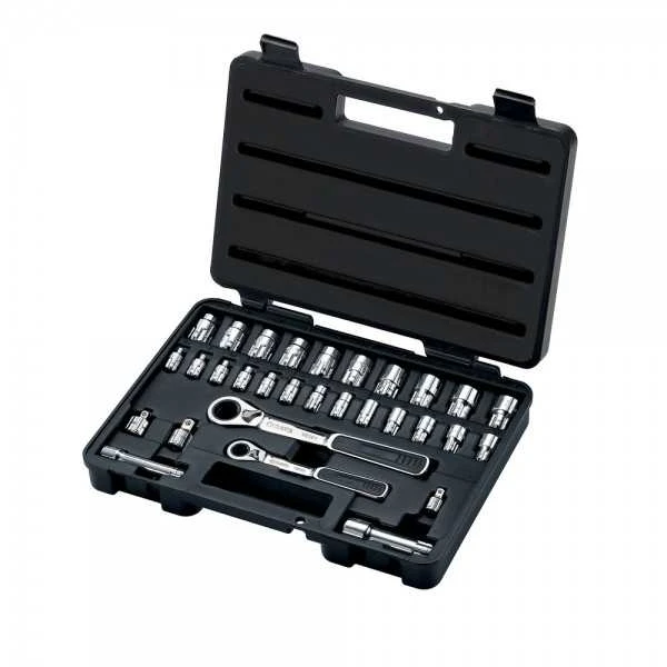 SATA Galvučių rinkinys 3/8"+1/4" (30vnt.)