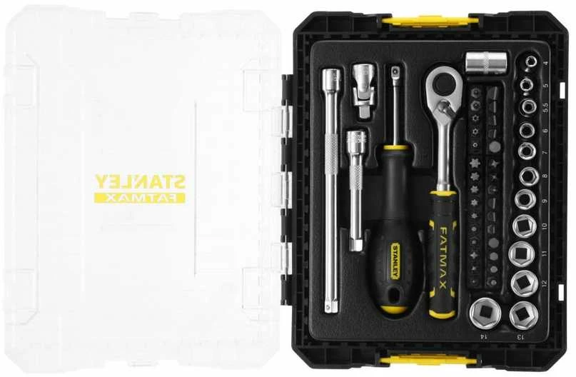 Įrankių komplektas Stanley FatMax M-STAK; 1/4''; 48 vnt.