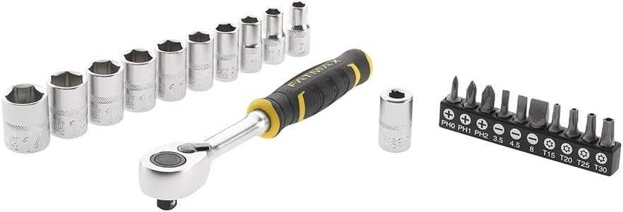 Stanley ST. RINKINYS SU RETKETU 1/4" 120T, LIZDAI IR ANTGALIAI