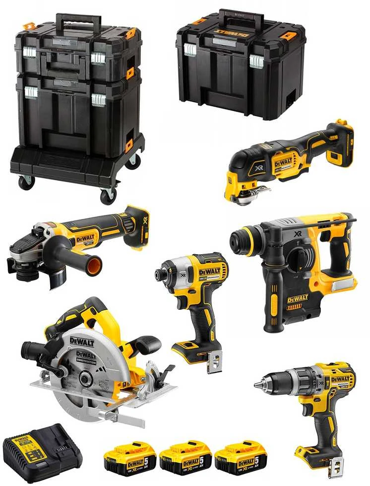 Dewalt 18v xr 6 pc kit