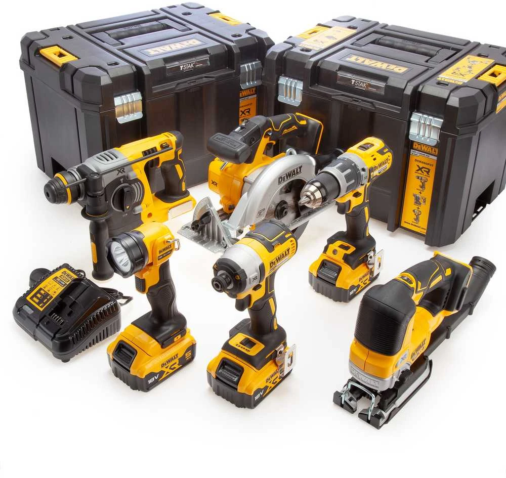 DEWALT DCK690P3T 18 V kombinuotas elektrinių įrankių rinkinys
