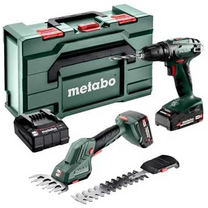 Metabo akumuliatorinių įrankių rinkinys su lagaminu