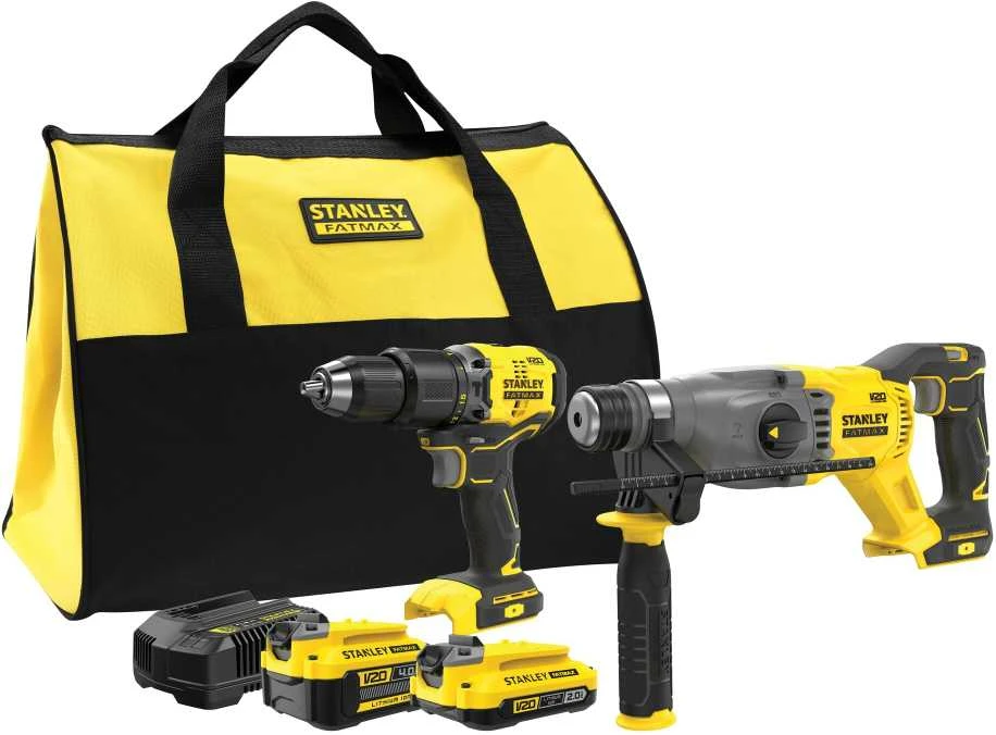 Stanley V20 įrankių komplektas su krepšiu