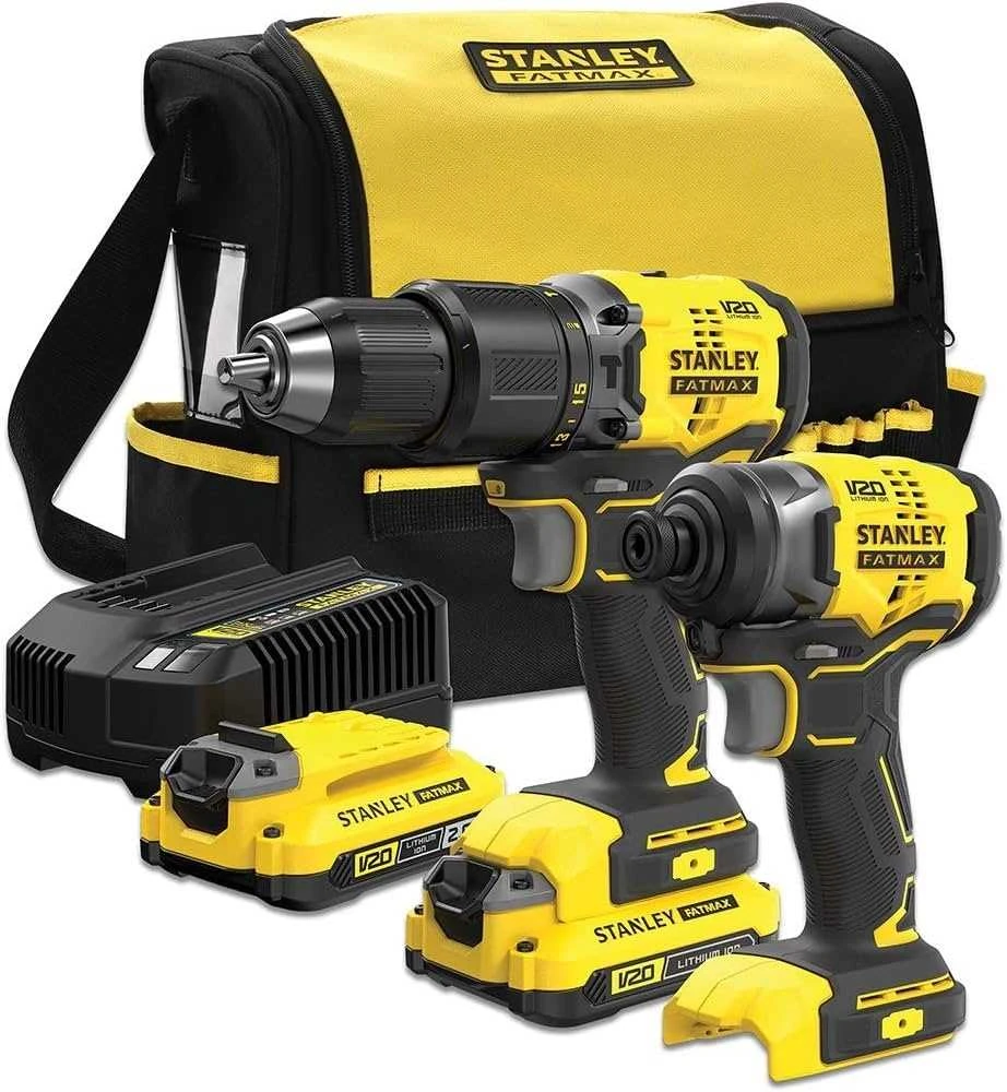 Stanley V20 įrankių komplektas su krepšiu