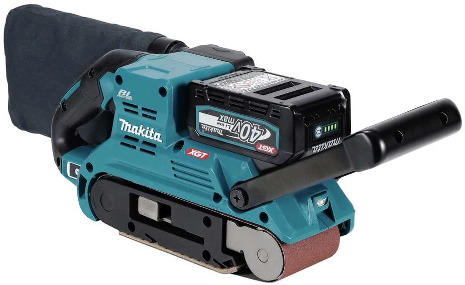 Makita BS001GZ Juostinis šlifuoklis XGT, 40V MAX, 76 x 533 mm, Be akumuliatorių ir kroviklio!