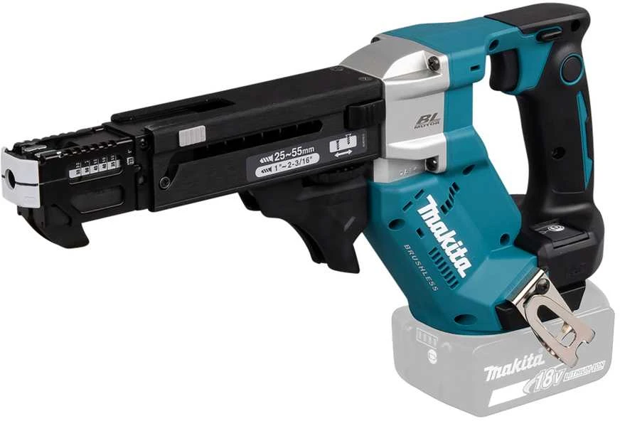 Makita DFR551Z Akumuliatorinis suktuvas, 18 V, BL-motor, 6.000 min-1, 25-55mm, Be akumuliatorių ir kroviklio!