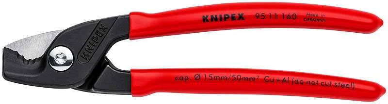 Kabelio kirpimo replės Knipex StepCut 9511160SB