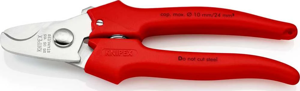 Kabelių žirklės D10mm/24mm2, Knipex