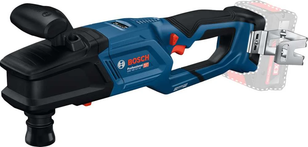 Bosch GRD 18V-127 HX kampinis metalo karpytuvas