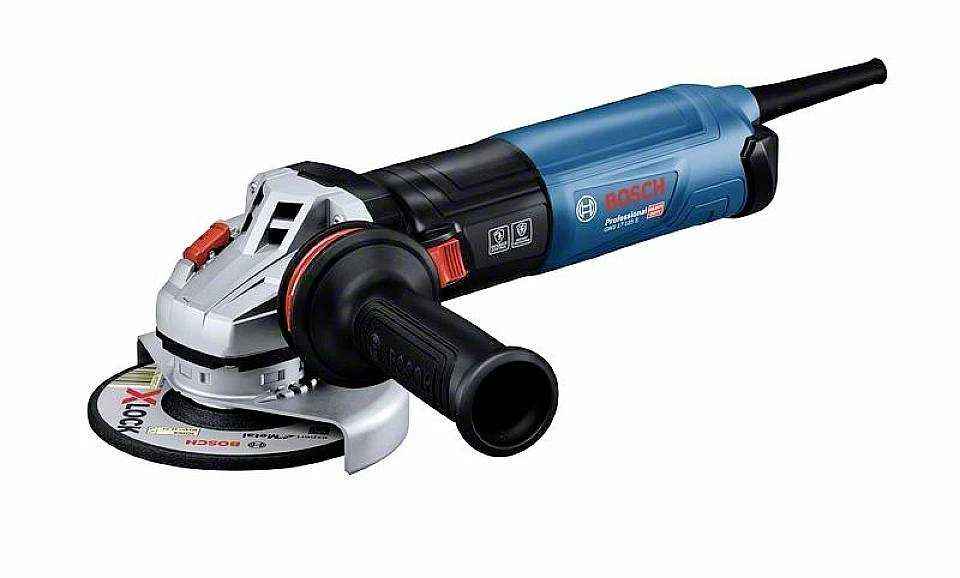 Bosch kampinis šlifuoklis GWS 17-125 S, 125mm, 1700W, CT
