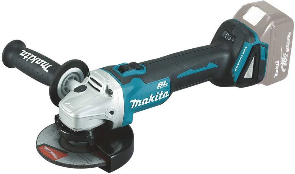 Makita Akumuliatorinis kampinis šlifuoklis DGA506Z 18V, 125mm (Be akum. ir kroviklio)