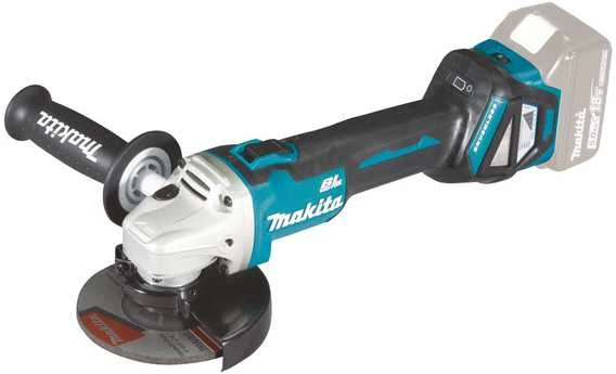 Makita DGA512ZU kampinis šlifuoklis su šonine rankena