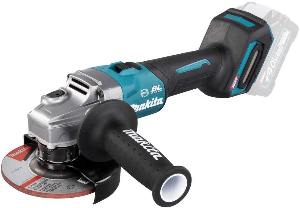 Makita GA005GZ Kampinis šlifuoklis XGT, 125MM, 8500RPM; bešepetėlinis variklis; elektrinis stabdys; AFT; "Z" versija - komplektuojamas be akumuliatoriaus ir kroviklio