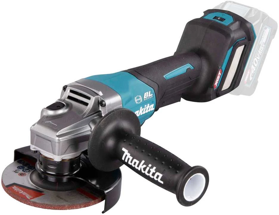 Makita GA029GZ Kampinis šlifuoklis XGT, 125MM, 0-8500RPM; bešepetėlinis variklis; elektrinis stabdys; AFT; reguliuojamas greitis; AWS (be AWS lusto); "Z" versija - komplektuojamas be akumuliatoriaus ir kroviklio