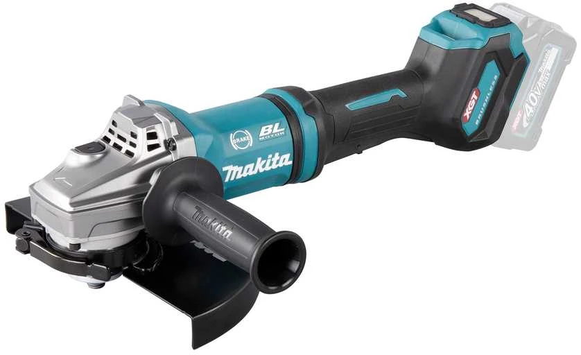 Makita GA038GZ Kampinis šlifuoklis XGT, 230MM, 6600RPM; bešepetėlinis variklis; elektrinis stabdys; AFT; XPT; AWS (be AWS lusto); "Z" versija - komplektuojamas be akumuliatoriaus ir kroviklio