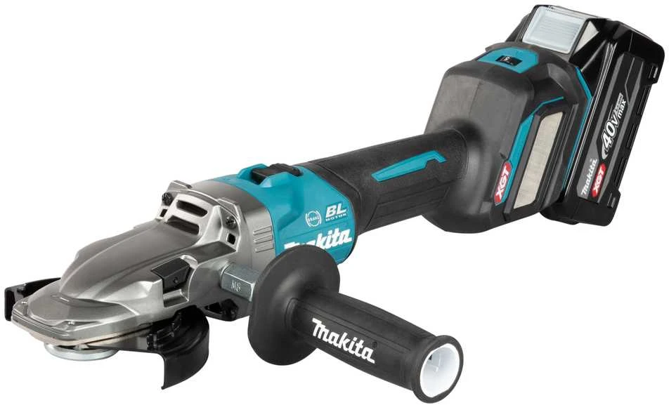 Makita GA055GZ Kampinis šlifuoklis XGT, 125MM, 0-9000RPM; bešepetėlinis variklis; elektrinis stabdys; AFT; Svirtinis jungiklis; "Z" versija - komplektuojamas be akumuliatoriaus ir kroviklio