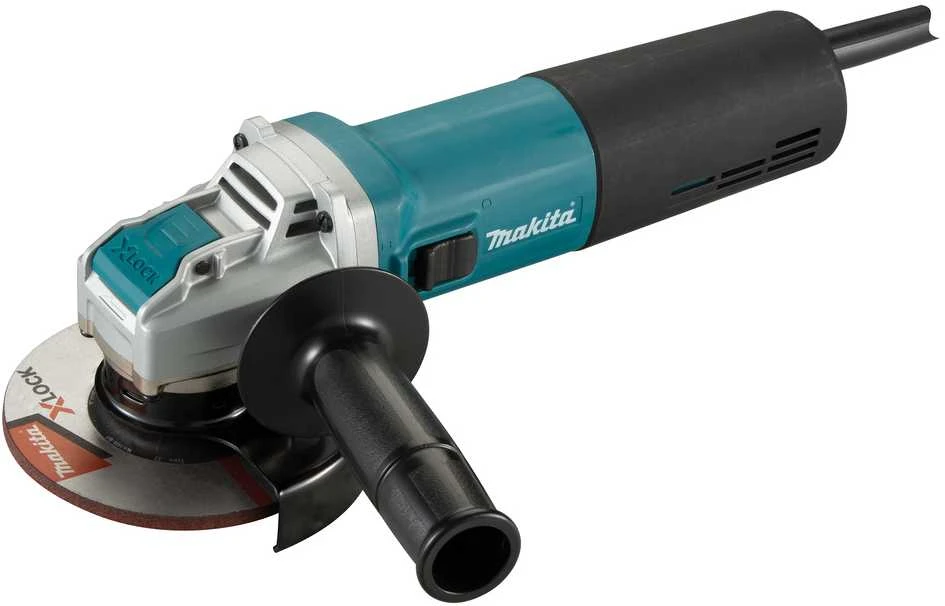 Makita GA5080RX02 Kampinis šlifuoklis 1400W, 125mm, X-LOCK, SJS, AVT