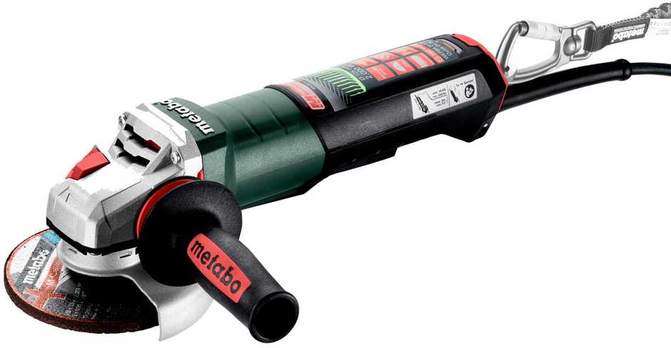 Kampinis šlifuoklis Metabo WEPBA 20-125 Quick DS BL; 2000 W; 125 mm