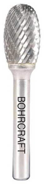 Kietmetalio freza ovalo E formos BOHRCRAFT (Ø 6 mm)
