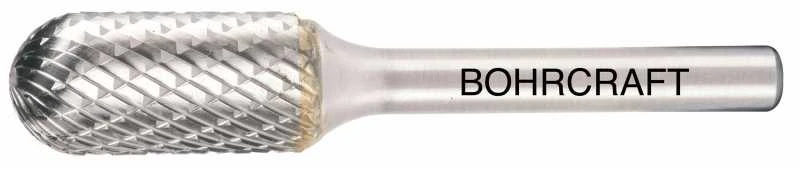Kietmetalio freza cilindrinės C formos BOHRCRAFT (Ø 10 mm)