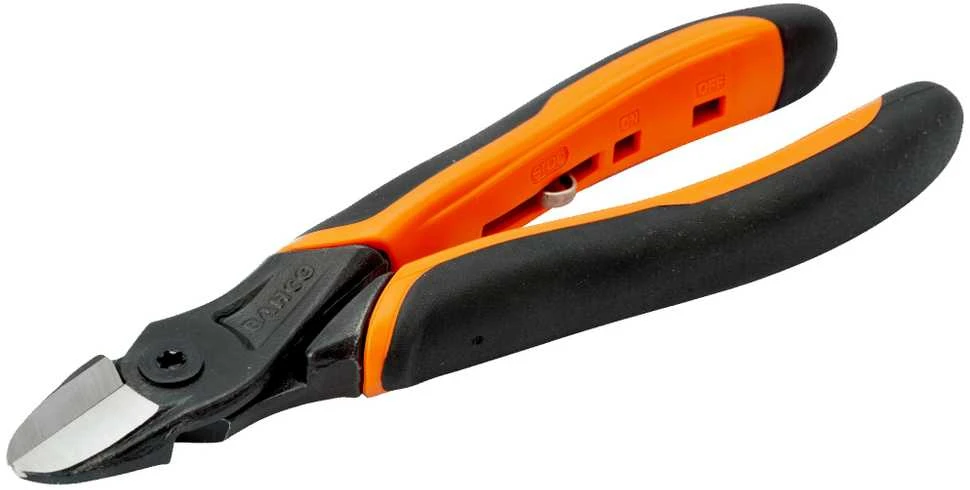 Bahco Šoninio kirpimo replės Ergo plastikui 160mm, nepalieka nuožulos