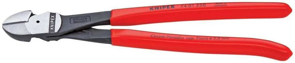 Didelės svertinės jėgos kirpimo replės KNIPEX 7401250