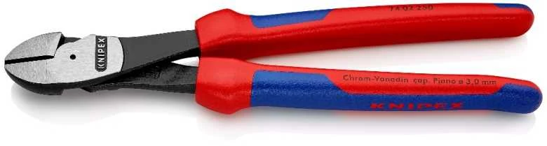 Didelės svertinės jėgos kirpimo replės KNIPEX 7402250