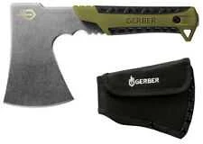 Kirvis Gerber Pack Hatchet, Flat Sage Žalias, Stonewash
